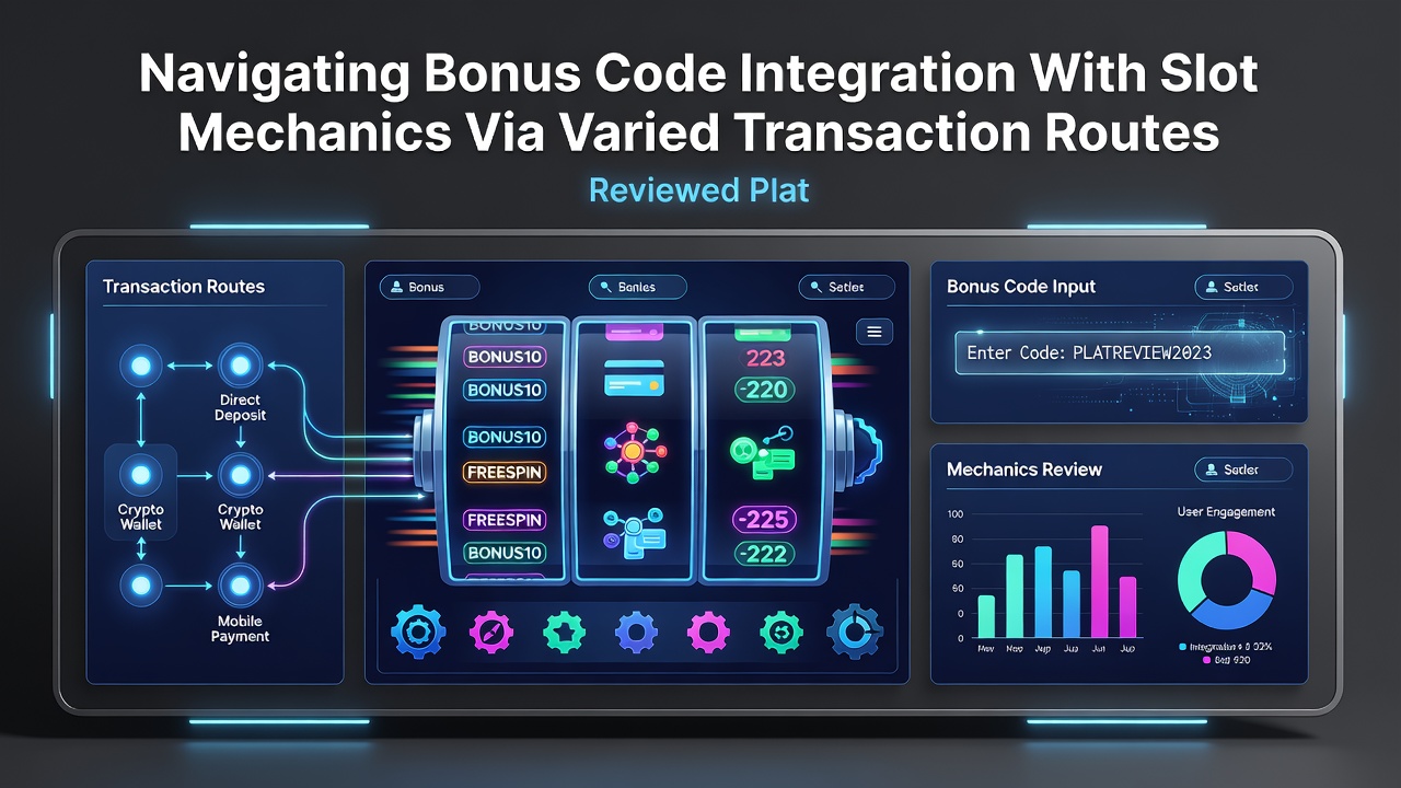 Detailed view of transaction route processing for slot bonus codes