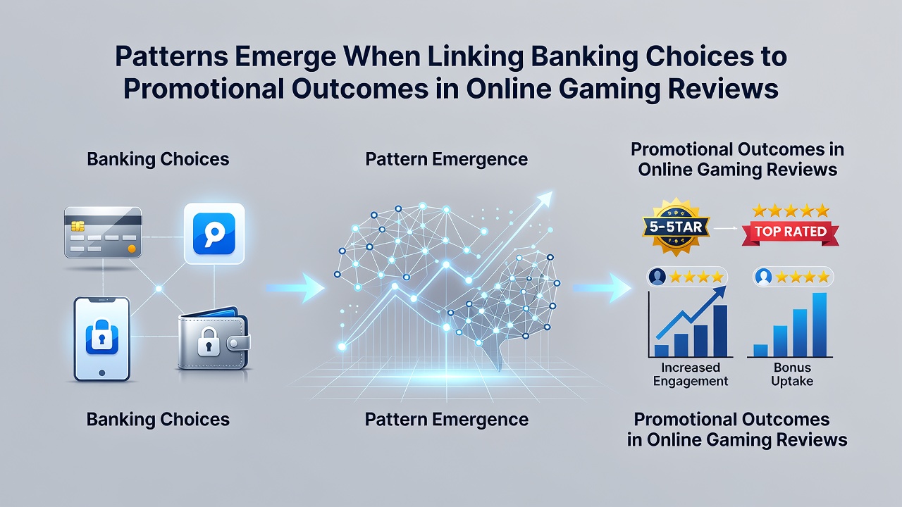 Infographic illustrating payment method influences on bonus structures within reviewed online gaming sites